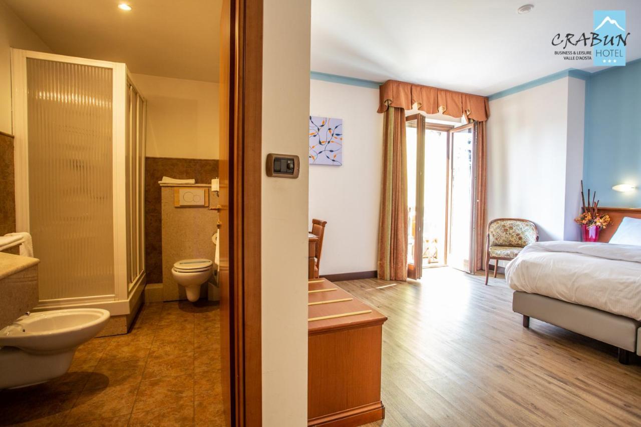 Crabun Hotel Pont-Saint-Martin Exterior foto