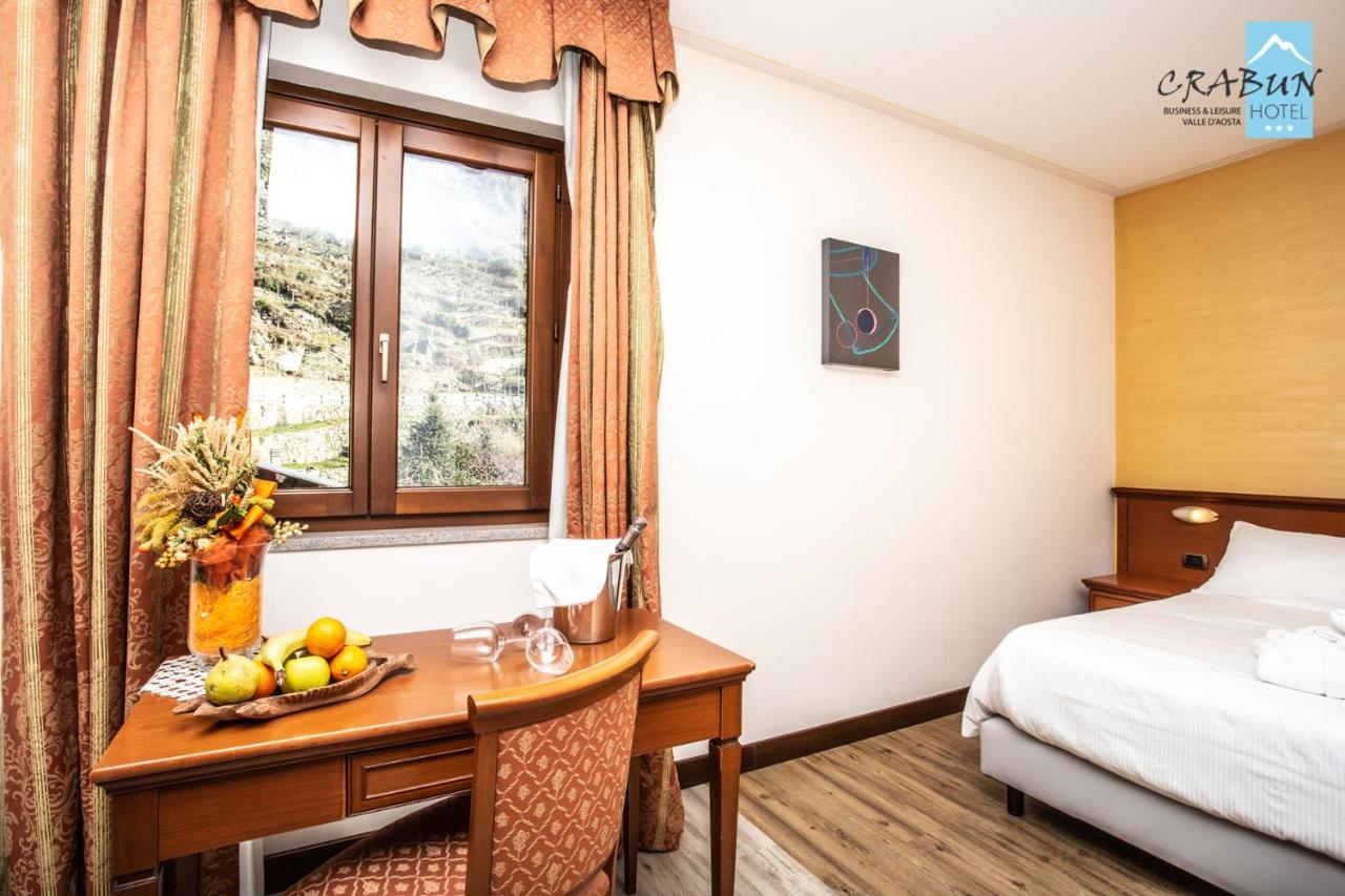 Crabun Hotel Pont-Saint-Martin Exterior foto