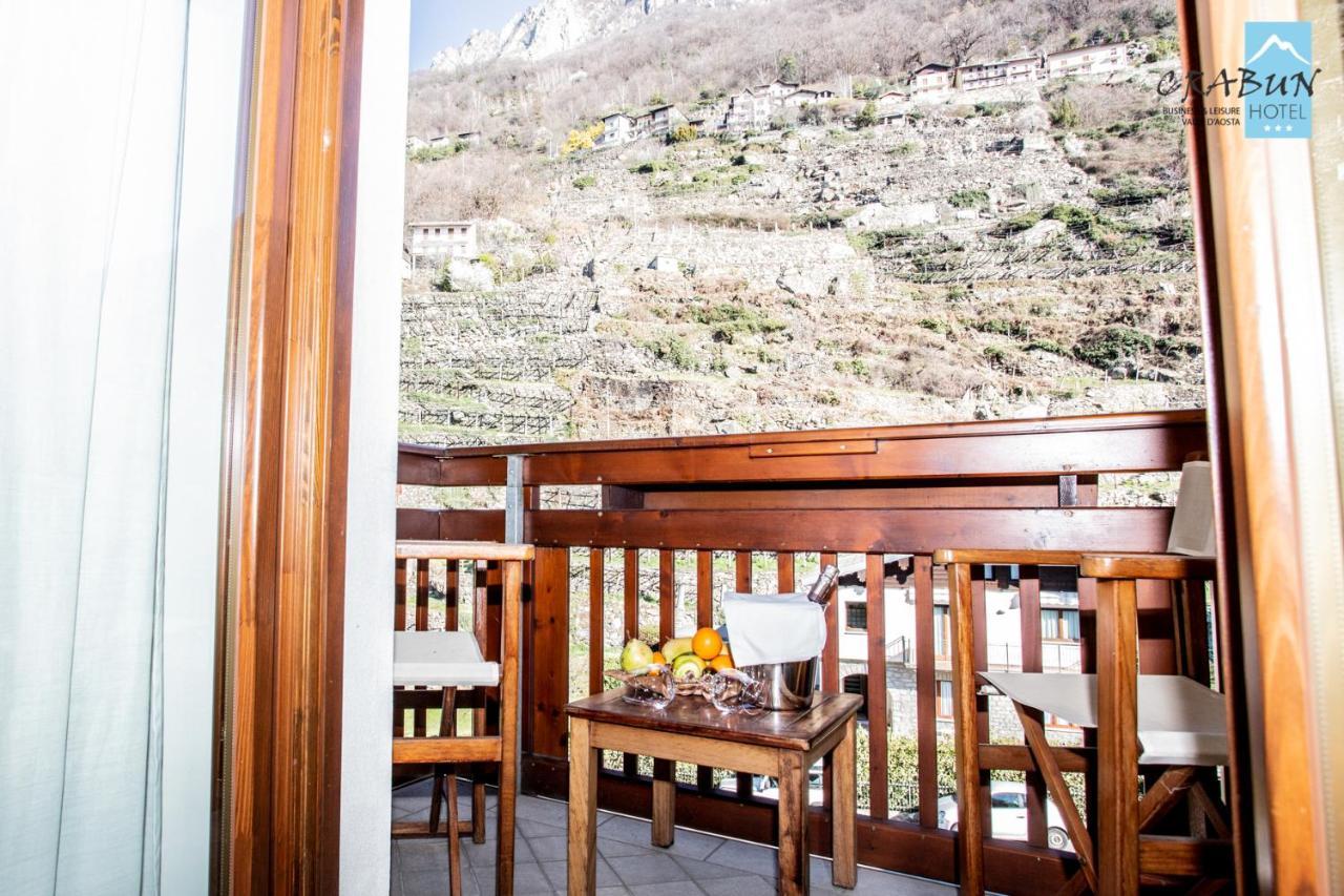 Crabun Hotel Pont-Saint-Martin Exterior foto
